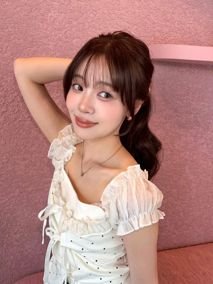 ロング カラー くびれヘア 韓国風ヘア くびれレイヤー レイヤーカット 似合わせカット カット ヘアカラー トリートメント クロスパーマ/前髪 縮毛 木串楽人のヘアスタイル