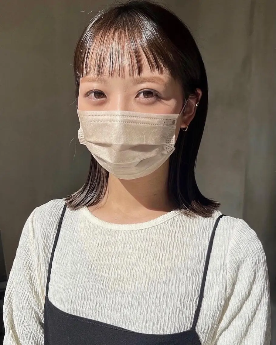 ミディアム カラー カット ヘアカラー トリートメント 似合わせレディース/ メンズ/あゆかのヘアスタイル