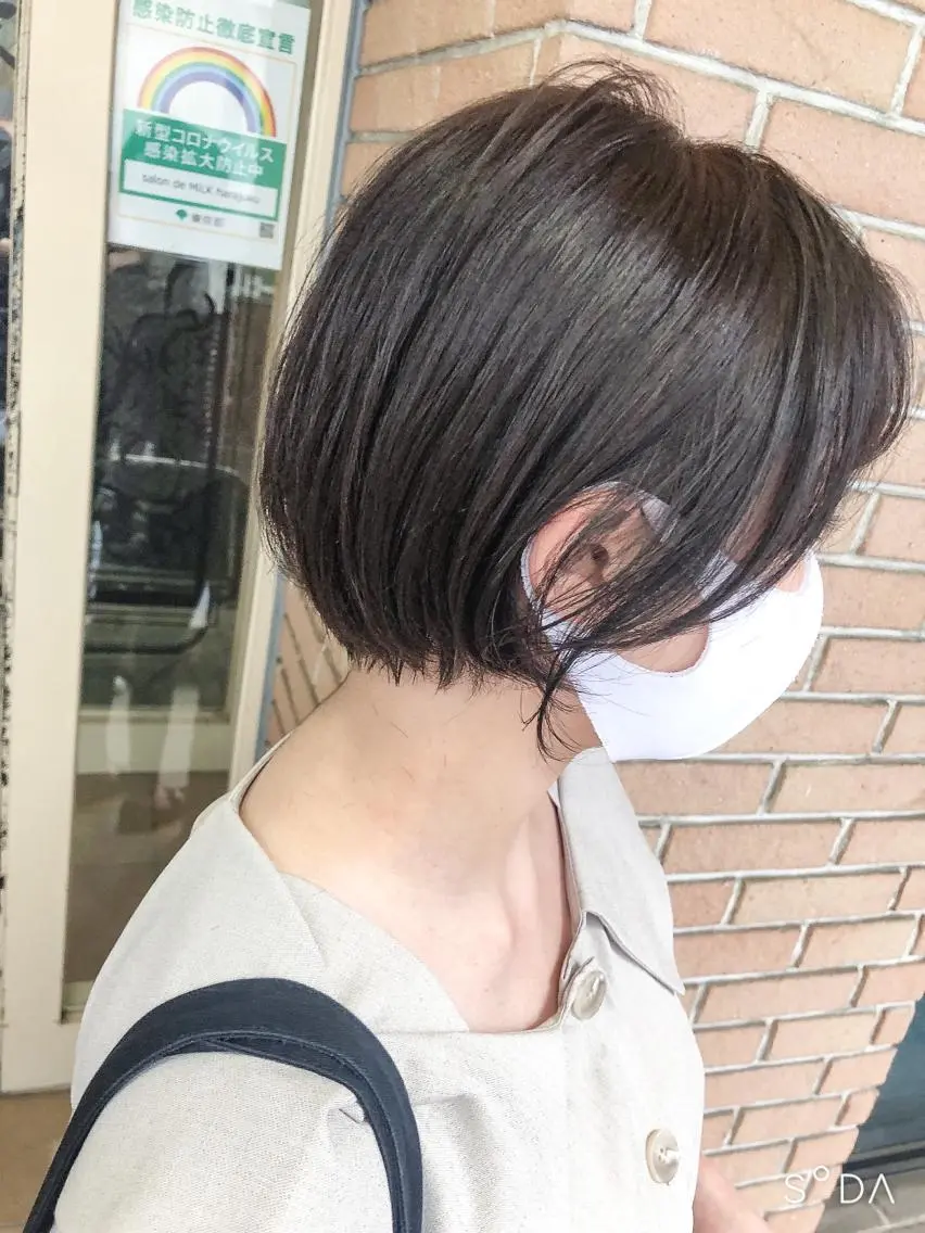 ショート 北條 優輝のヘアスタイル