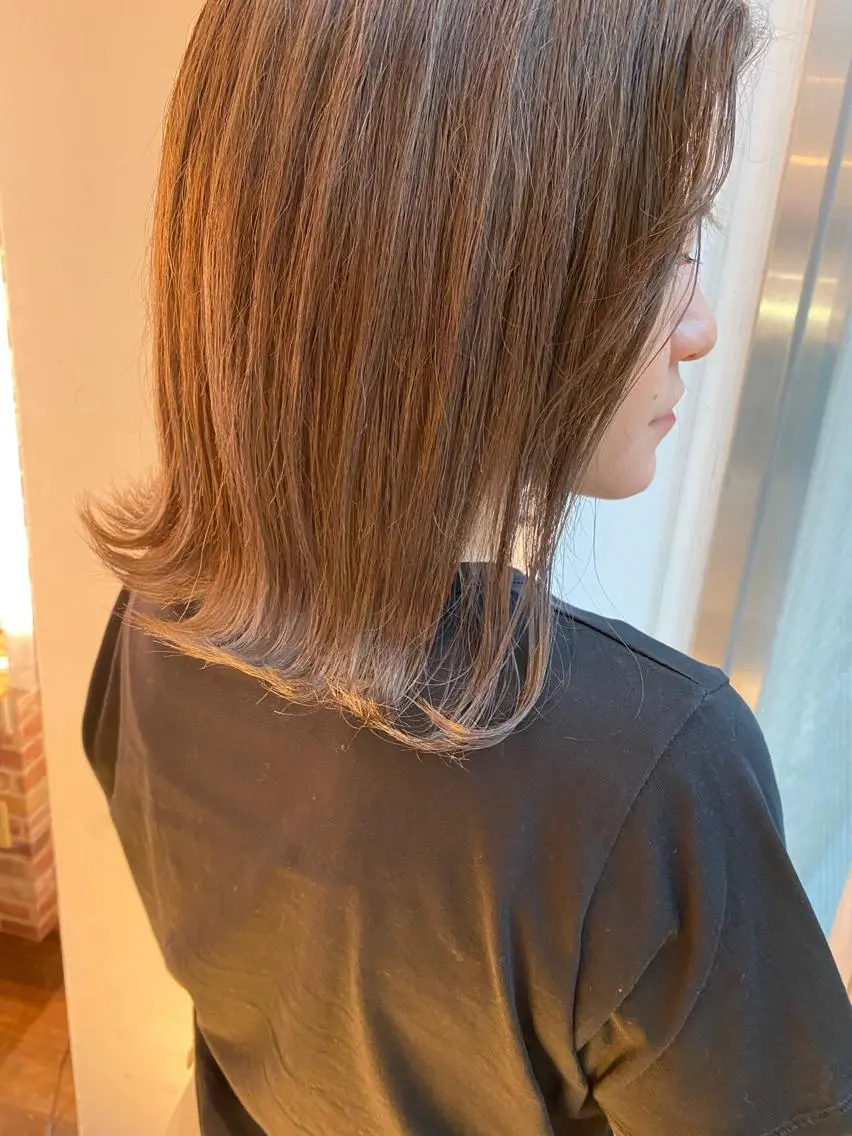 ミディアム カラー chic.🍋 Kirariのヘアスタイル
