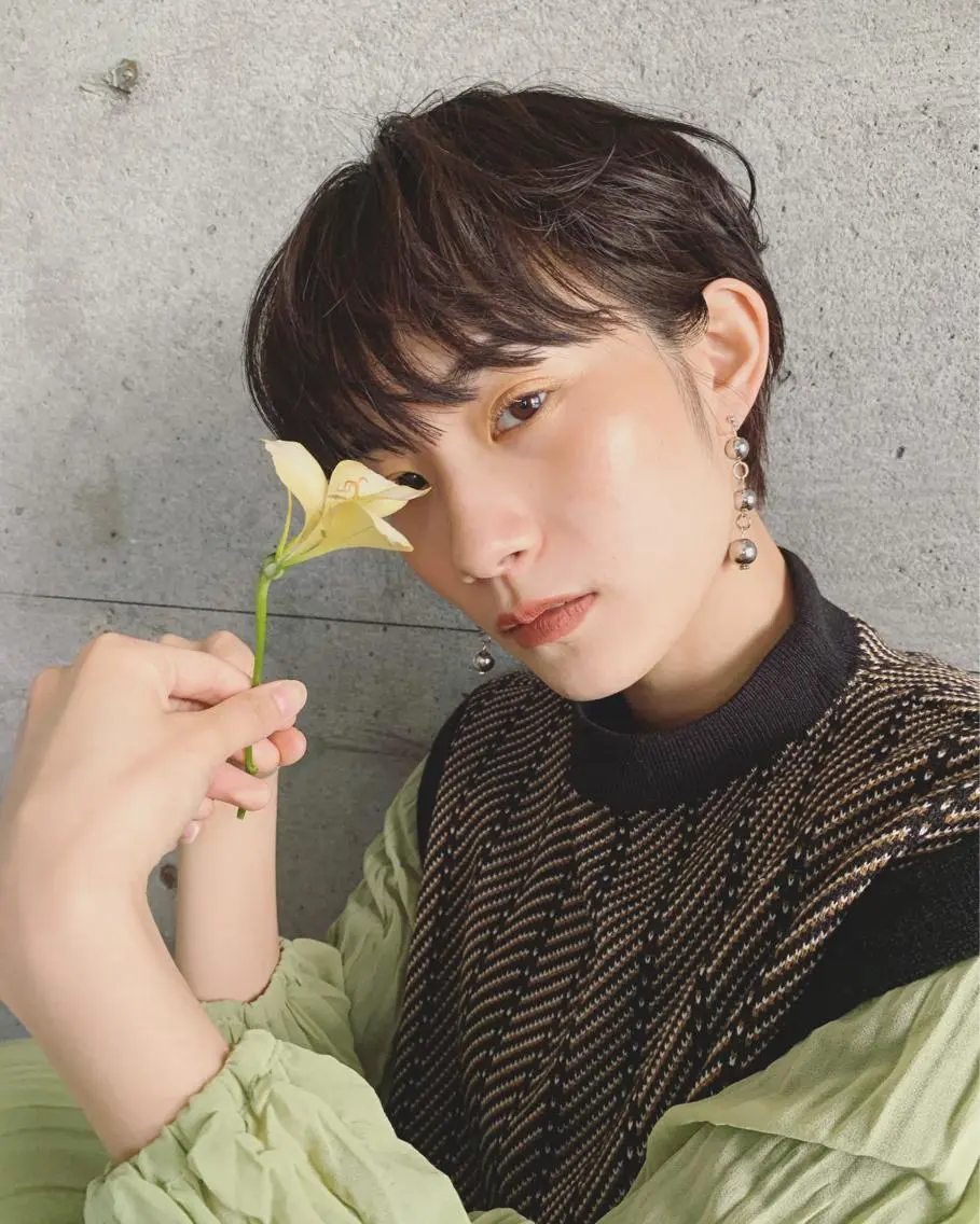 ショート レイヤーカット ✨️奥田良太✨️のヘアスタイル