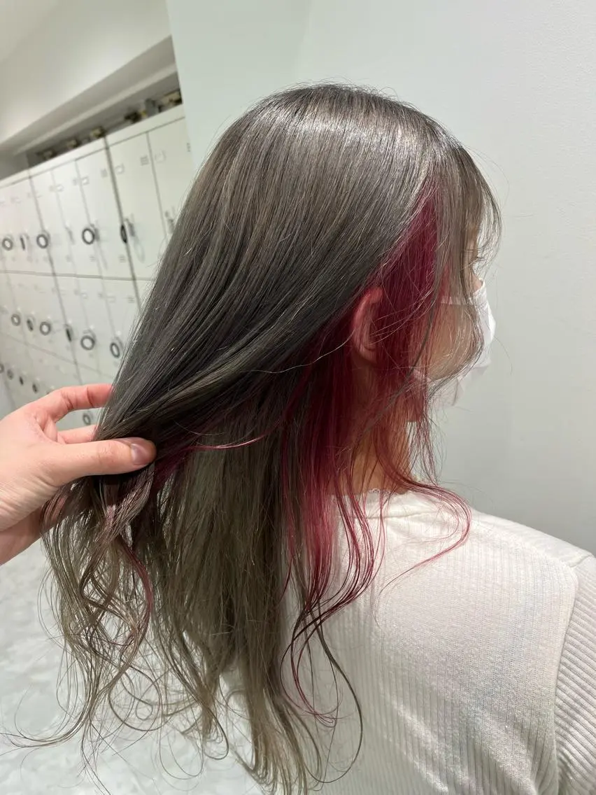 ロング ヘアカラー トリートメント ヘッドスパ ヘアセット 🪞透明感カラー🫧 縮毛矯正🥇かずきのヘアスタイル