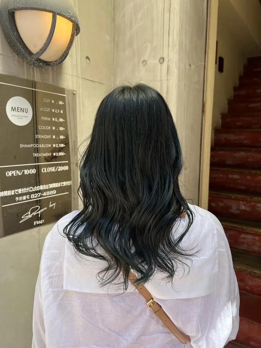 ミディアム カラー ヘアアレンジ 「sumi」 AMIのヘアスタイル