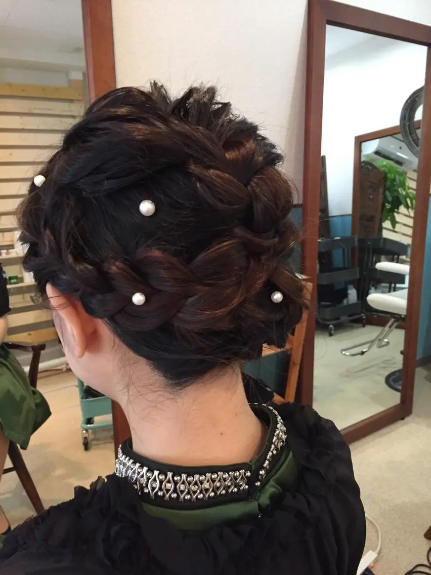 ショート ミディアム セミロング ロング カラー パーマ ヘアアレンジ まつエク 早朝✨ヘアセット 着付け/清水玲歌のその他イメージ