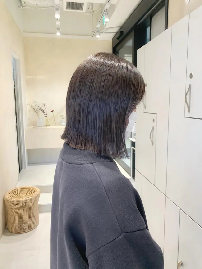 ショート カラー 髪質改善 トリートメント MURANAKA RYOのヘアスタイル
