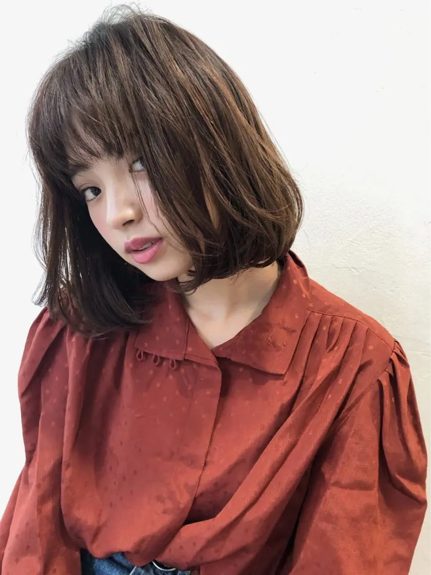 ショート カラー ボブ メンズカット特化柏駅 徒歩3分LOUのヘアスタイル