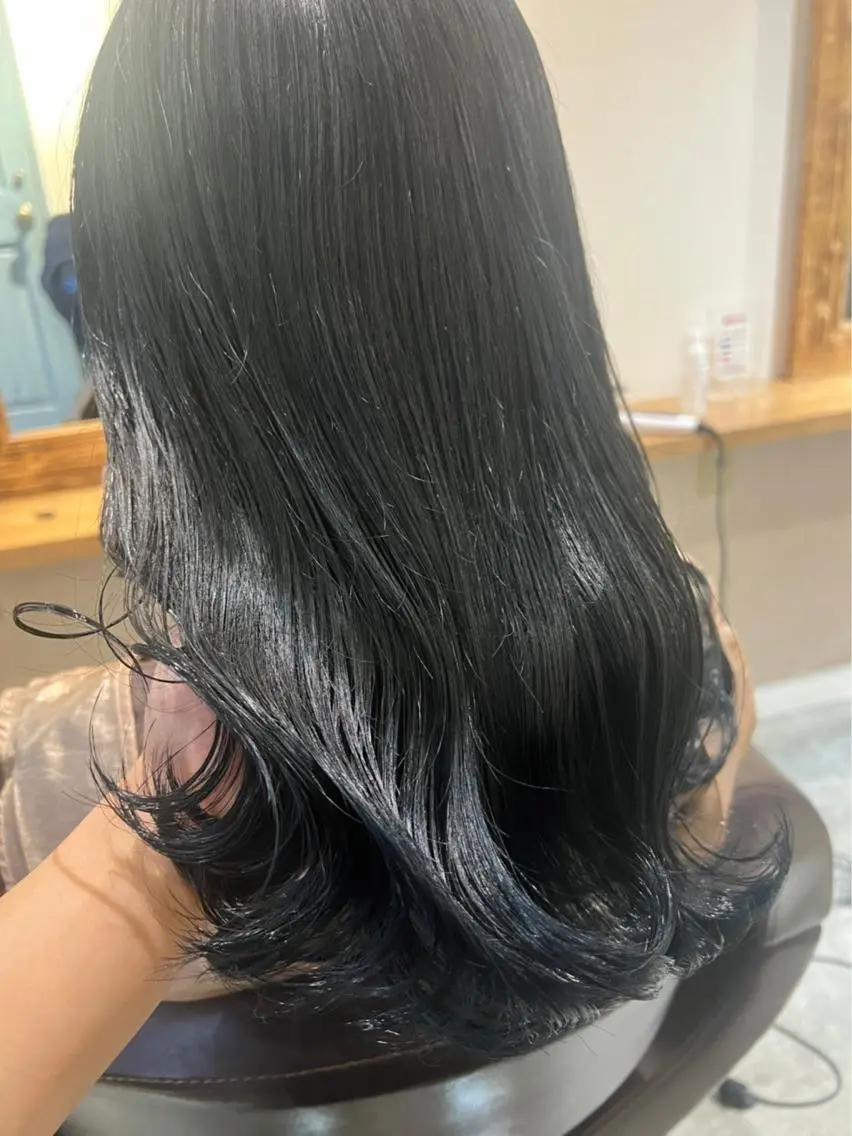 ロング カラー 店長✨髪質改善✖️ 透明感カラー／純大のヘアスタイル