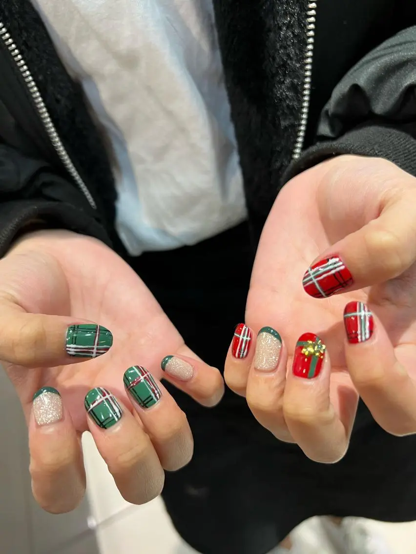 ネイル ハンドネイル なぽ ❤︎長さだし / 韓国nailのネイルデザイン