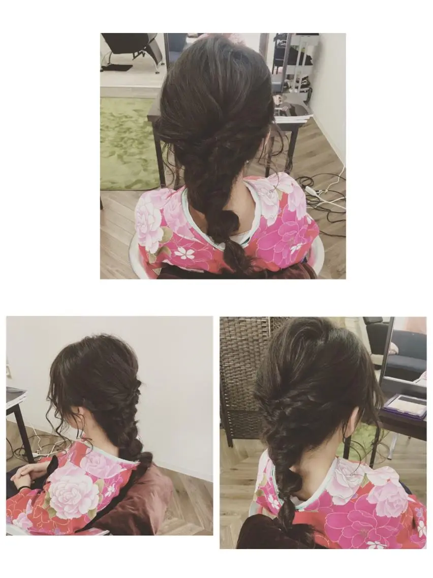 ヘアアレンジ ヘアセット 中原 梨沙のヘアスタイル