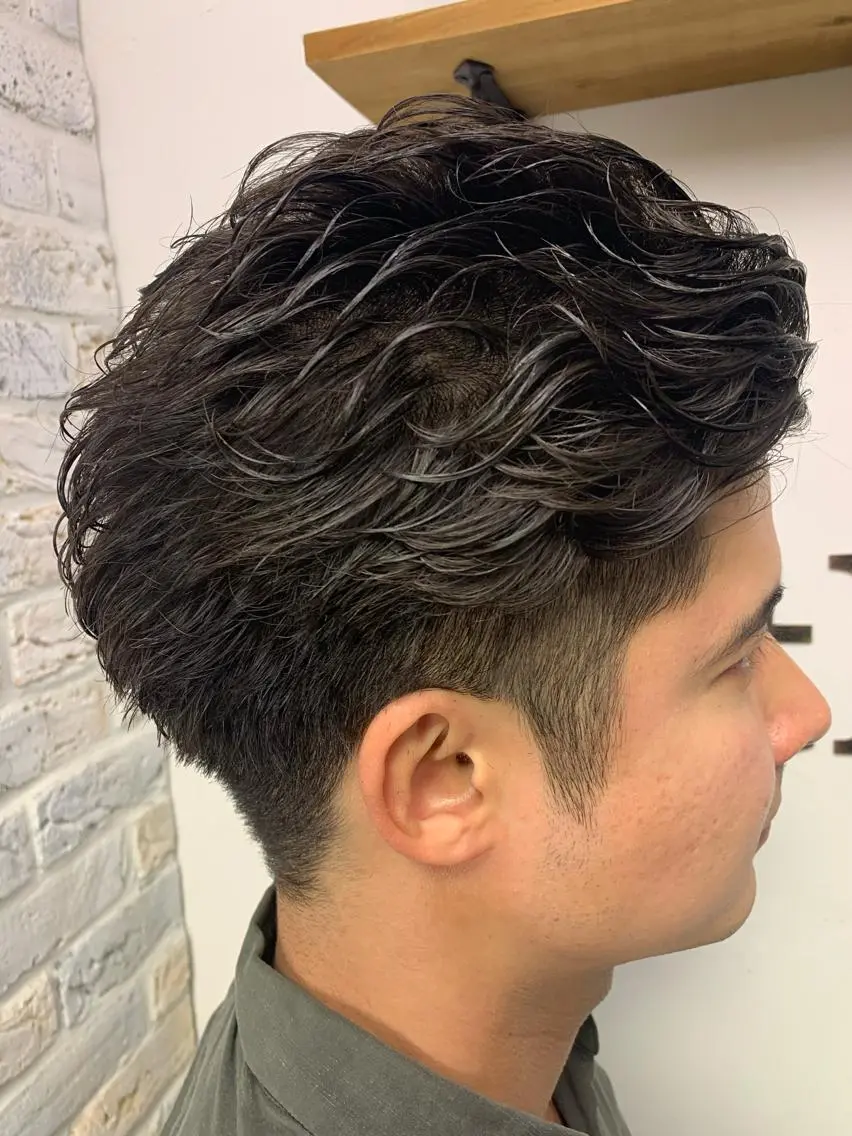 パーマ メンズ 【gemini店長】 メンズ特化中野稜平のヘアスタイル