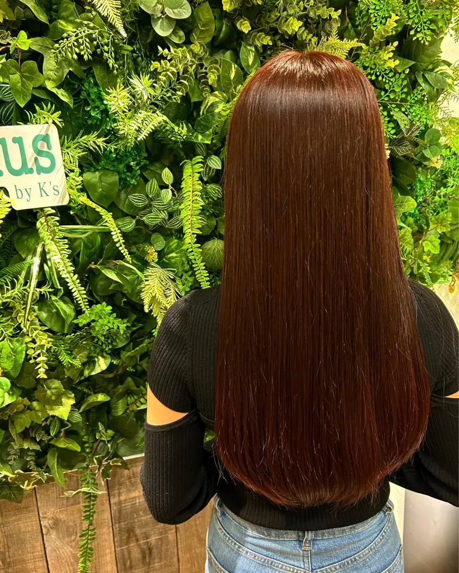 ロング カラー 遠山 大智のヘアスタイル