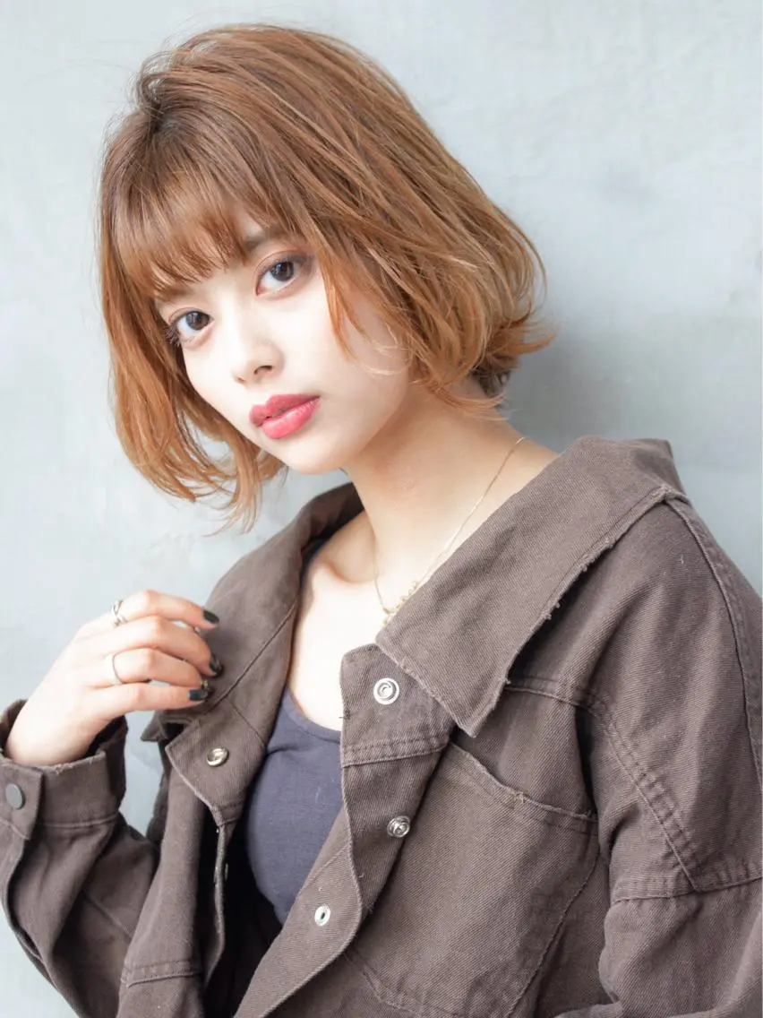 ショート カラー カット ヘアカラー トリートメント 🉐レイヤー/塩見 弘樹🉐渋谷のヘアスタイル
