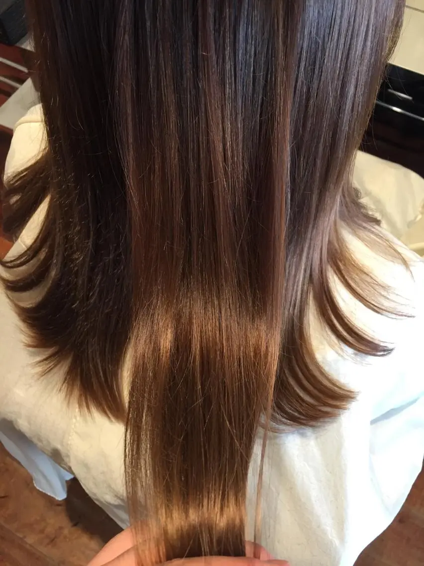 ショート ミディアム セミロング ロング カラー イルミナカラー 撮影モデルさん募集 渡邊直幸のヘアスタイル