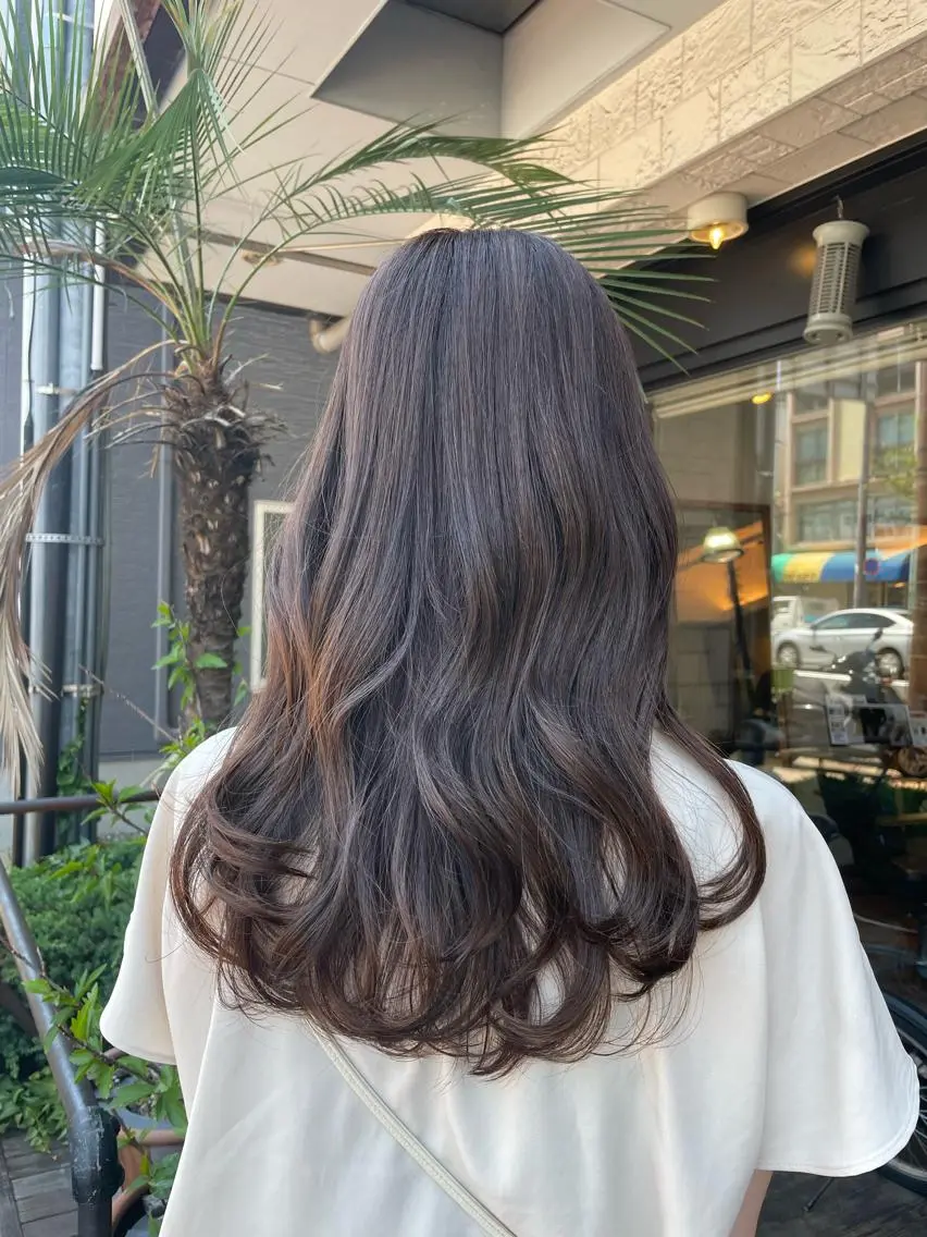 ロング カラー カット ヘアカラー トリートメント AKALA HAIR 西宮店　Juriのヘアスタイル