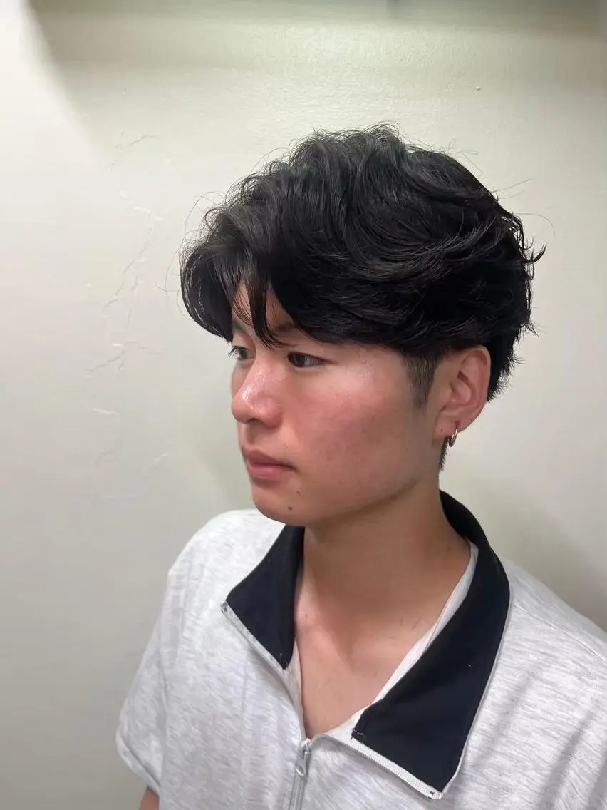 ショート メンズ 【メンズカット】 ✂️モデル募　市村のヘアスタイル