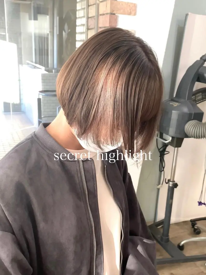 カラー 本町/新町/心斎橋 透明感カラーSANCのヘアスタイル