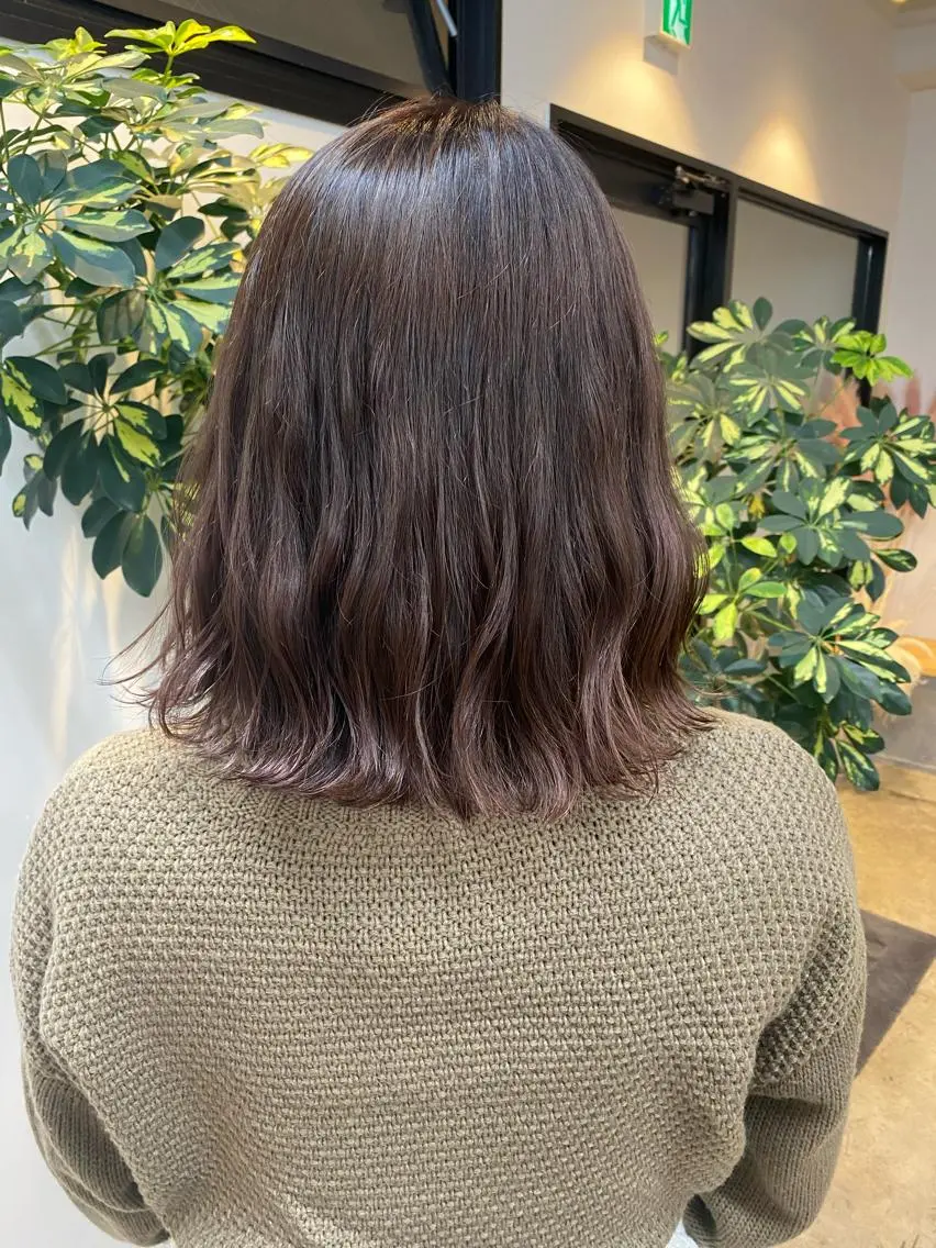 ミディアム カラー 🌼ハイライト透明感 🌼maiのヘアスタイル
