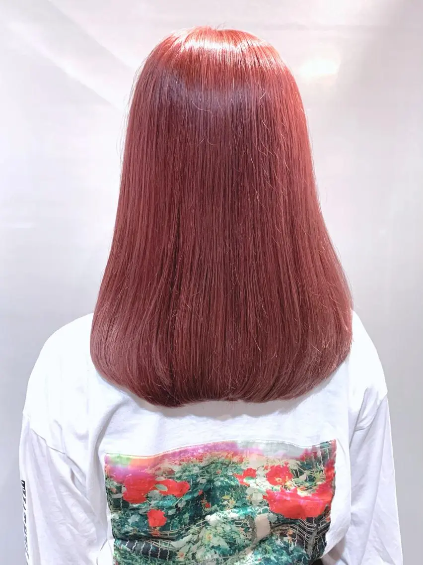 ミディアム カラー ヘアアレンジ 柔らか垢抜けｶﾗｰと ｶｯﾄ🫧ASUKAのヘアスタイル