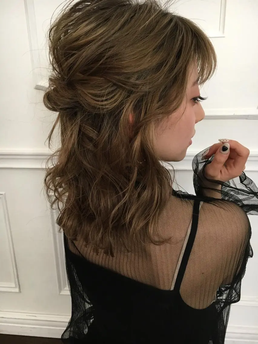 ミディアム 🌈韓国ヘア KOUSEI🌈のヘアスタイル