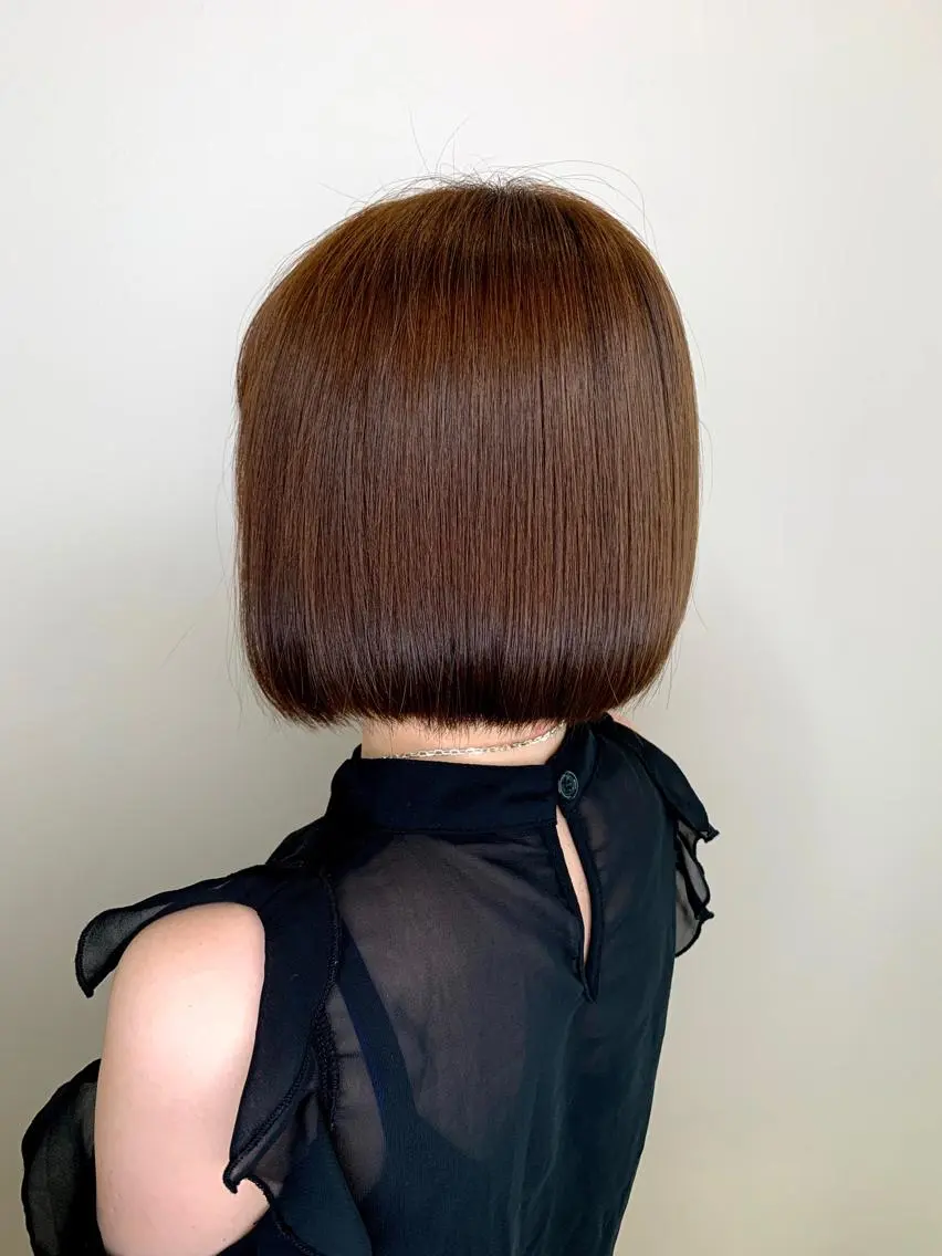 ショート カット ヘアカラー トリートメント ヘアセット ハイトーン/ウルフ /レイヤー/坂野幸伸のヘアスタイル