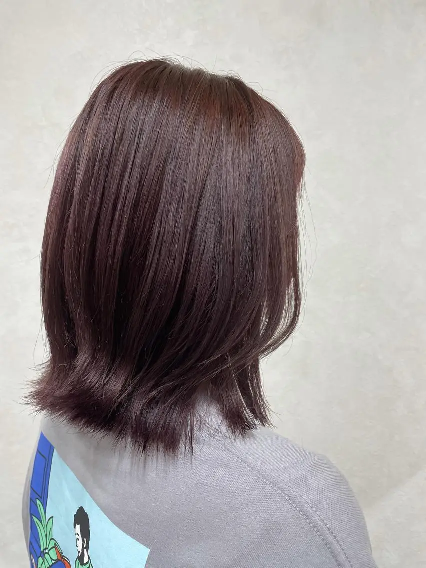 ミディアム 骨格、カラー診断士 ✂️淡中円花のヘアスタイル