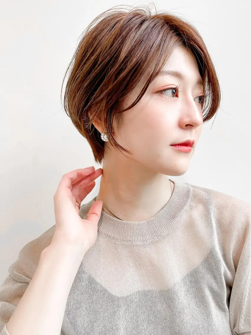 ショート カット トリートメント 艶髪ショートの匠✂️ 錦糸町佐藤店長のヘアスタイル