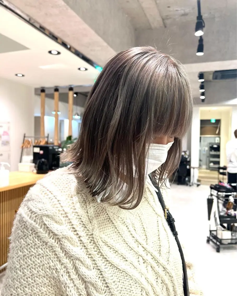 ショート カラー カット ヘアカラー トリートメント 🍀お悩み改善憧れの 美髪　小林風雅のヘアスタイル