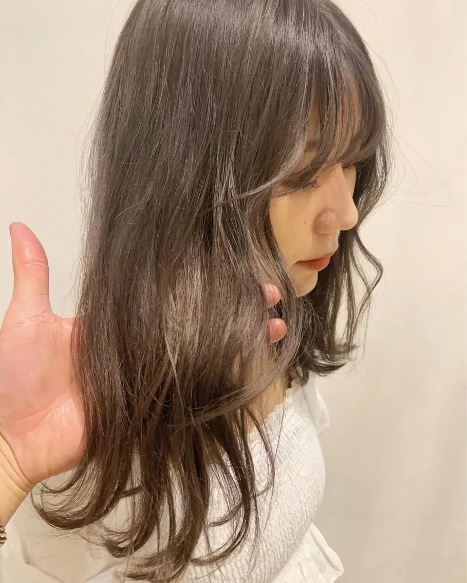 ロング カラー 塚本 征也のヘアスタイル