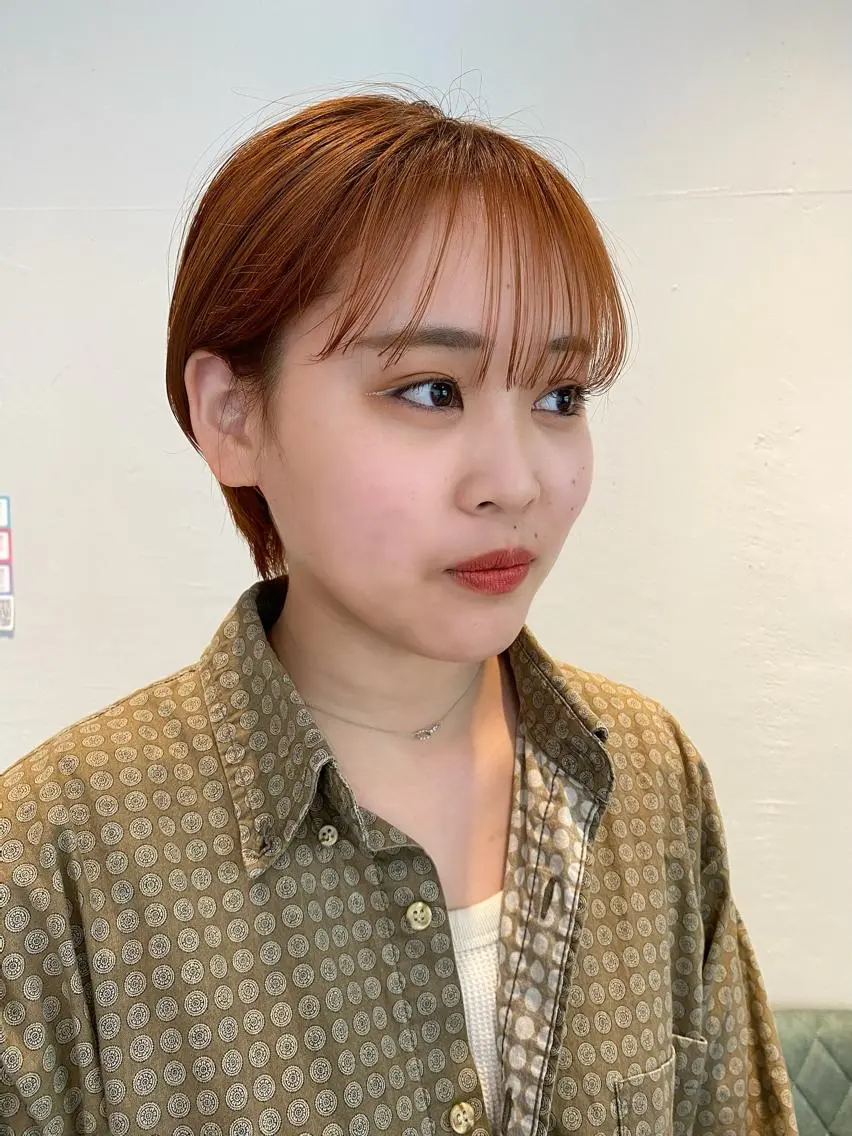 ショート カラー RISAKO レイヤーカット🎀のヘアスタイル