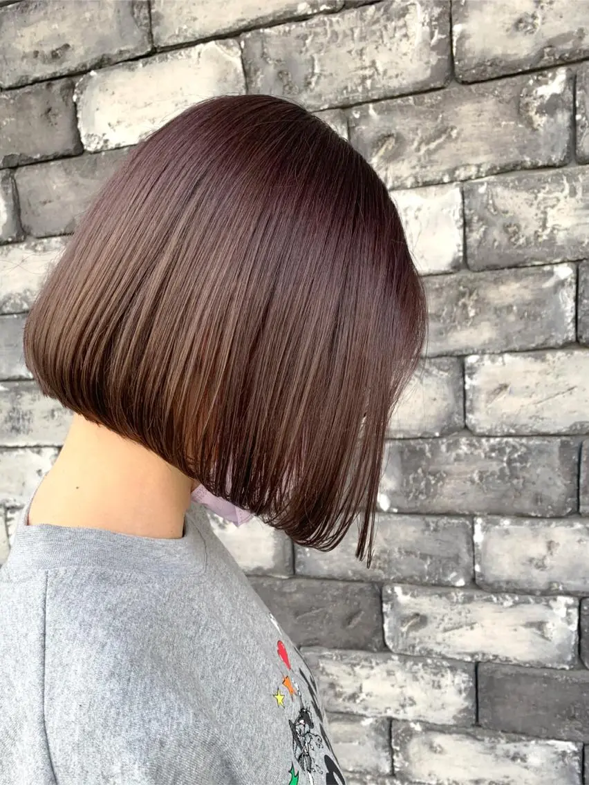 ミディアム カラー グレージュ イルミナカラー ❤️千葉県代表❤️ 店長❤️柿本翔一朗のヘアスタイル