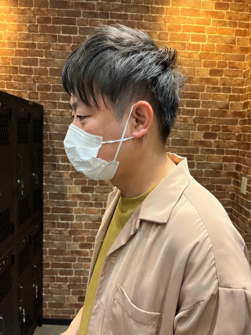 ショート カラー パーマ ヘアアレンジ メンズ キッズ ネイル マツエク・マツパ アイブロウ メンズブリーチ メンズハイライト メンズインナーカラー メンズ韓国風 ブリーチ 久木原 ゆりのヘアスタイル