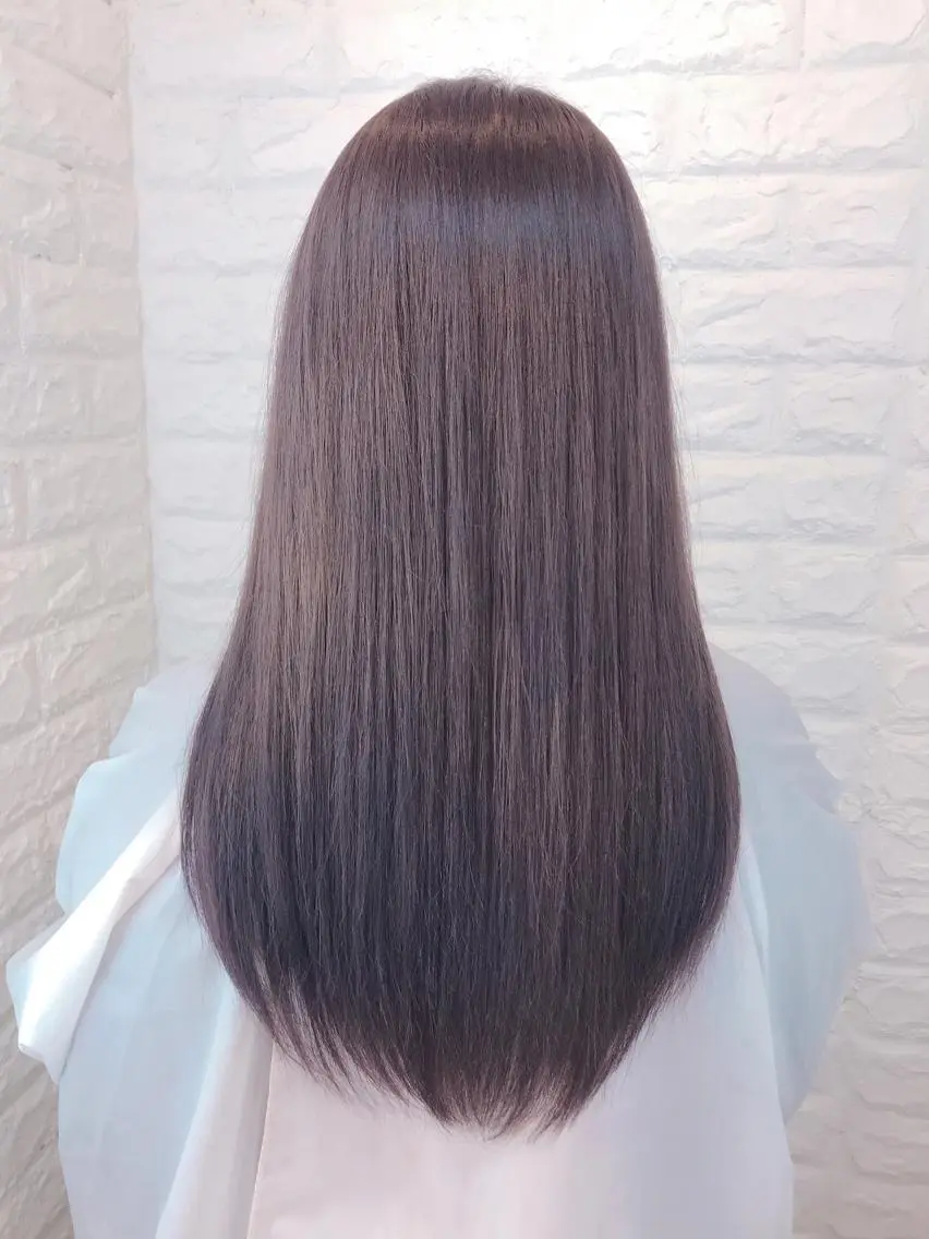 ロング カラー 個室で似合わせ好印象 🧡外山弥千代のヘアスタイル
