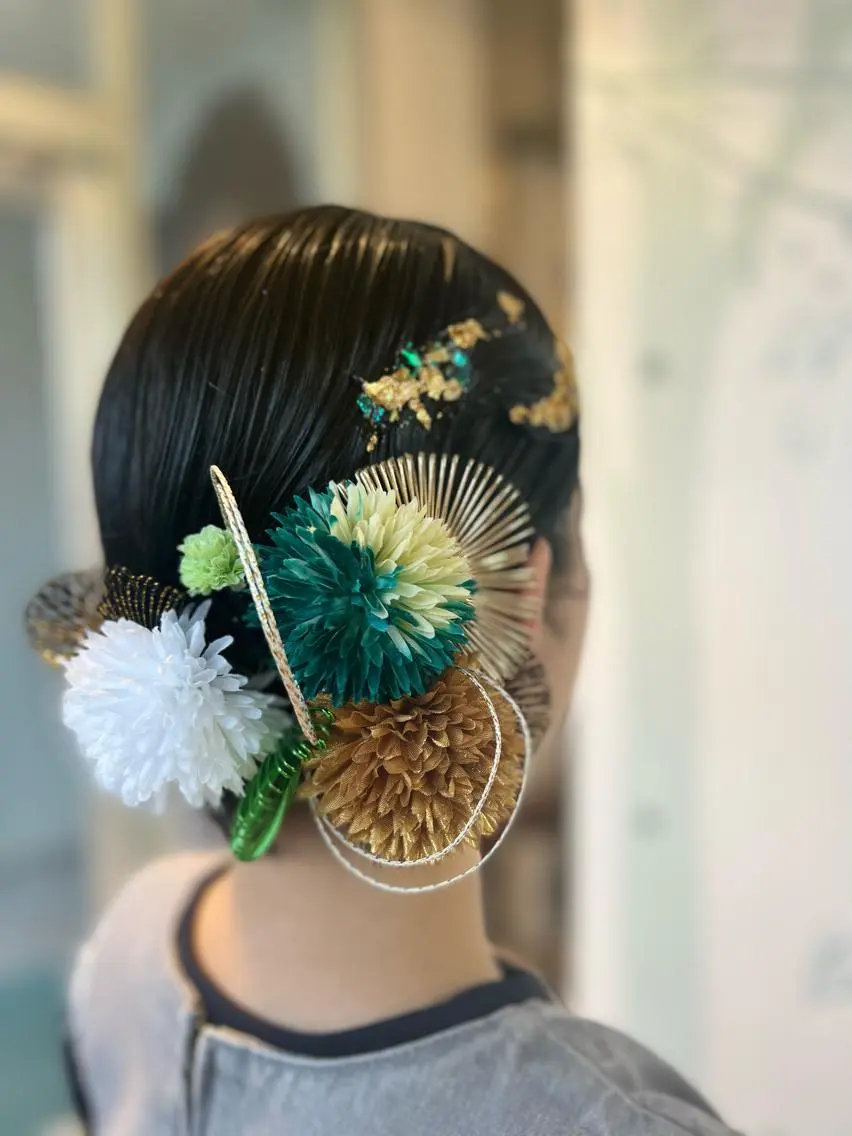 ヘアアレンジ 成人式 Ofhair 柴田咲喜のエステ・リラクイメージ