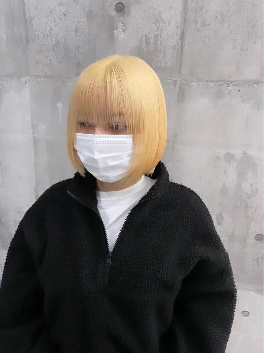 ロング カラー パーマ ヘアアレンジ メンズ キッズ ネイル マツエク・マツパ アイブロウ メンズバレイヤージュ メンズブリーチ メンズハイライト メンズハイトーン メンズインナーカラー 🐺ウルフ×ハイトー ン🖤Yukinoのヘアスタイル