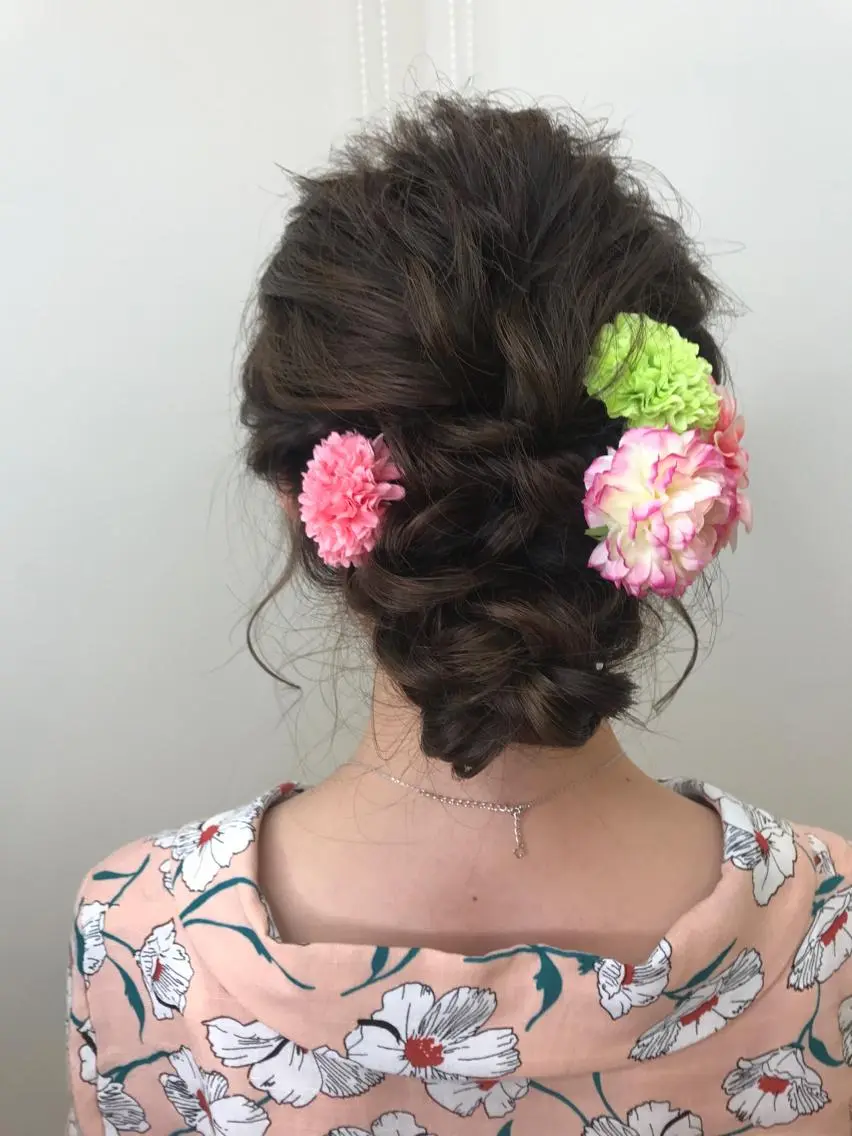 ヘアアレンジ 湯浅 了一のヘアスタイル