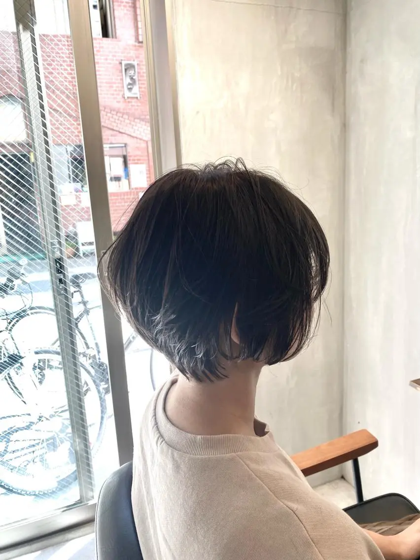 ショート カラー ショートボブ ボブ ショートヘア カット ヘアカラー トリートメント KEN KENのヘアスタイル