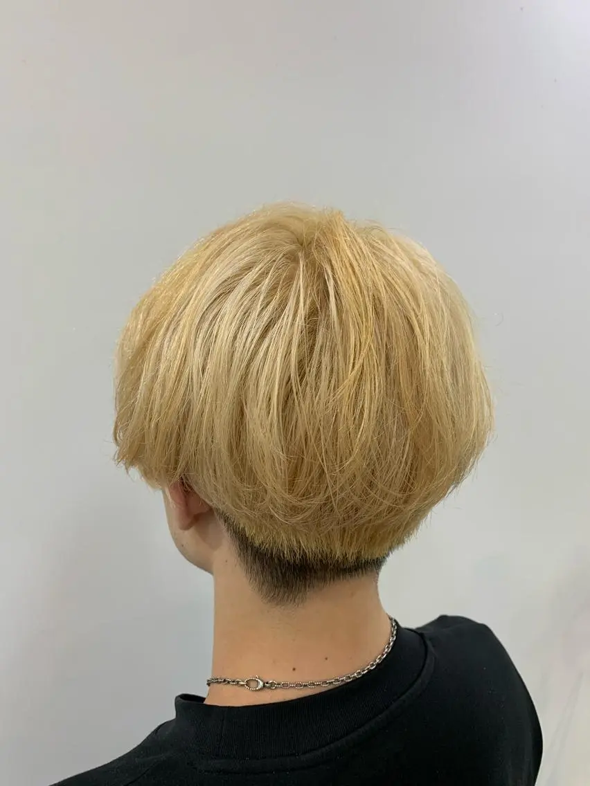 カラー メンズ カット ヘアカラー 🥀韓国ヘア🥀 宮津真菜のヘアスタイル