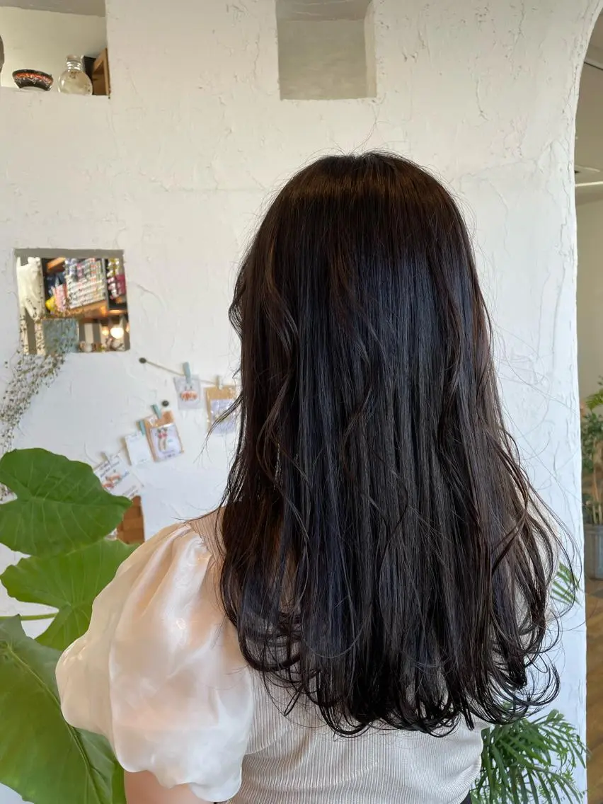 ロング カラー ヘアカラー 🌸小掛🌸 豊橋外国人風カラーのヘアスタイル