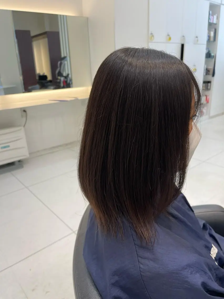 ミディアム トリートメント 上原 和樹のヘアスタイル