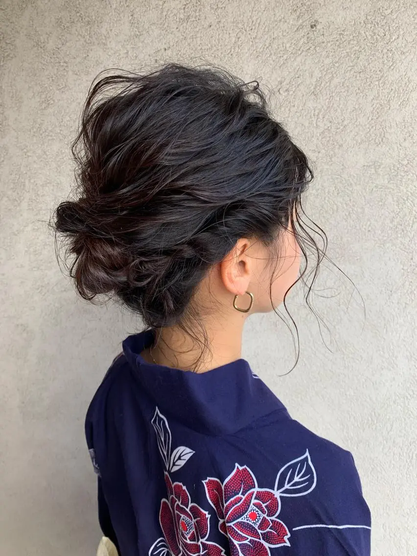 ヘアアレンジ hubhair レイヤー/透明感のヘアスタイル