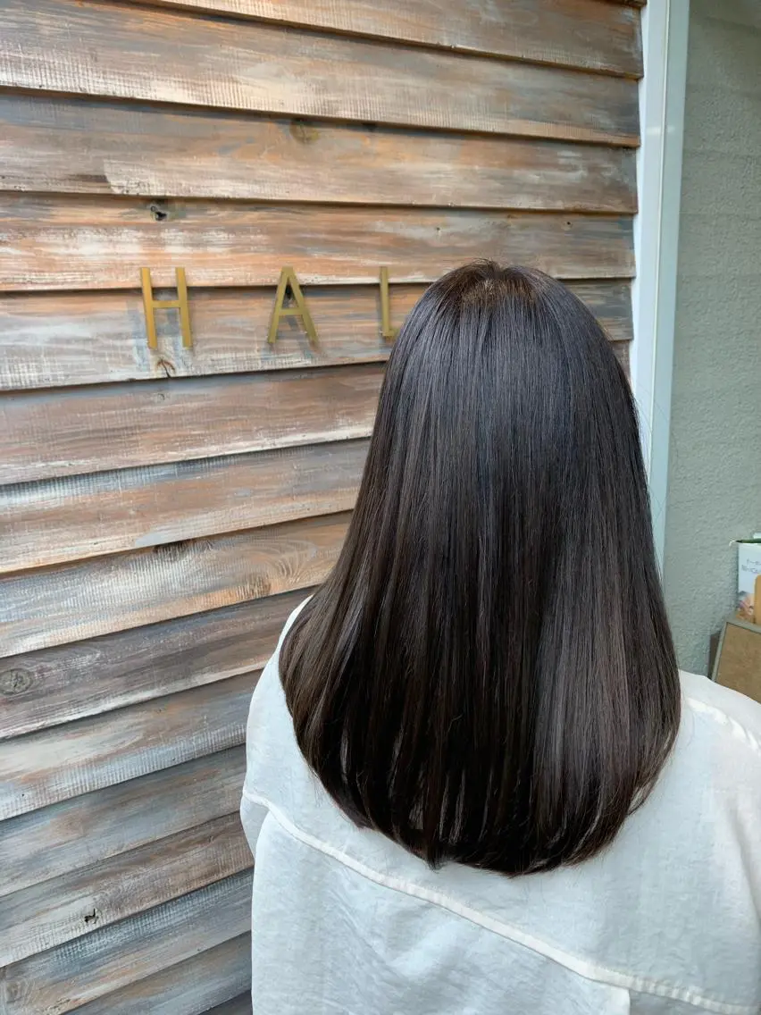 セミロング トリートメント 竹内 康浩のヘアスタイル