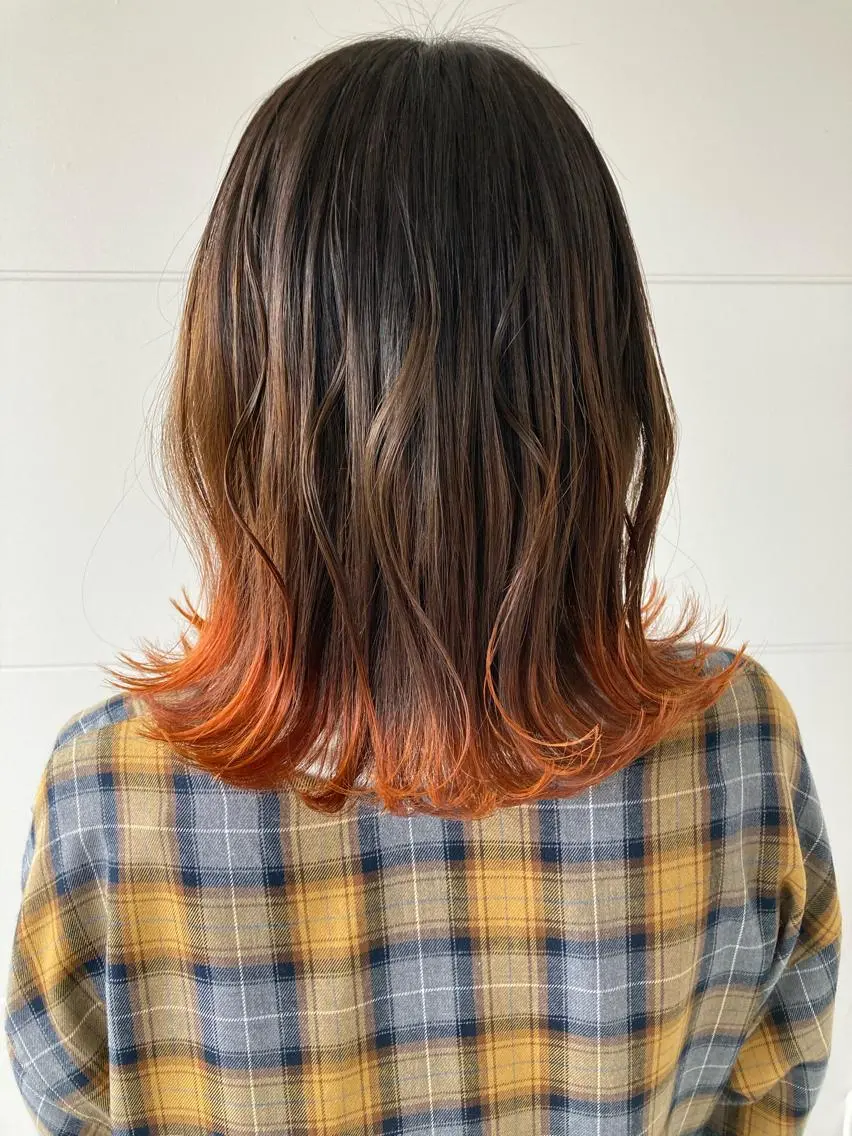 ミディアム タカツド ユウキのヘアスタイル