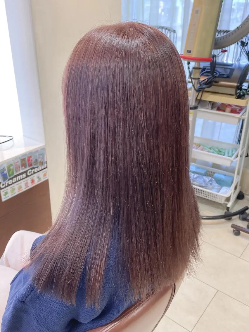 セミロング 'comma rinkaのヘアスタイル