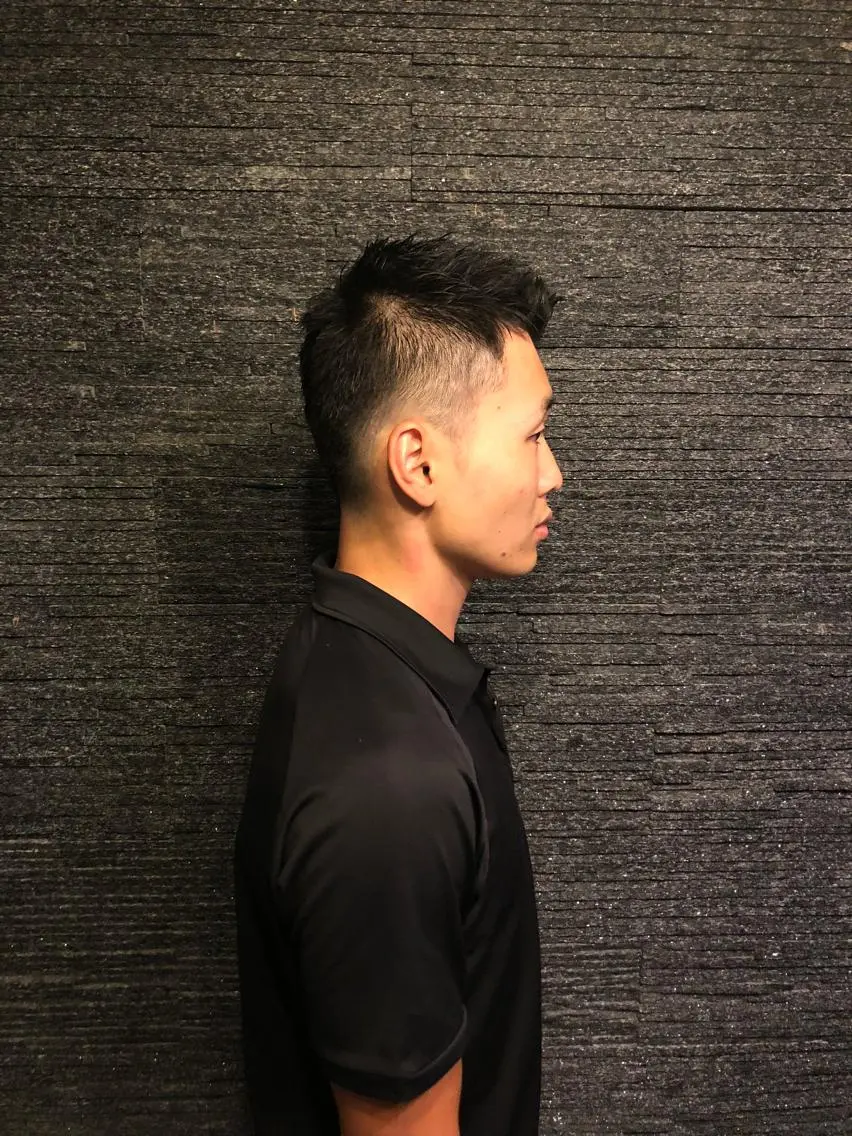 ショート メンズ 木村 りきのヘアスタイル