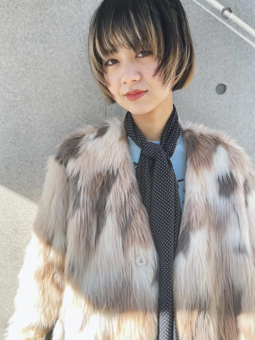 ショート カラー カット ヘアカラー トリートメント センスをお届けします 大谷将生infpのヘアスタイル