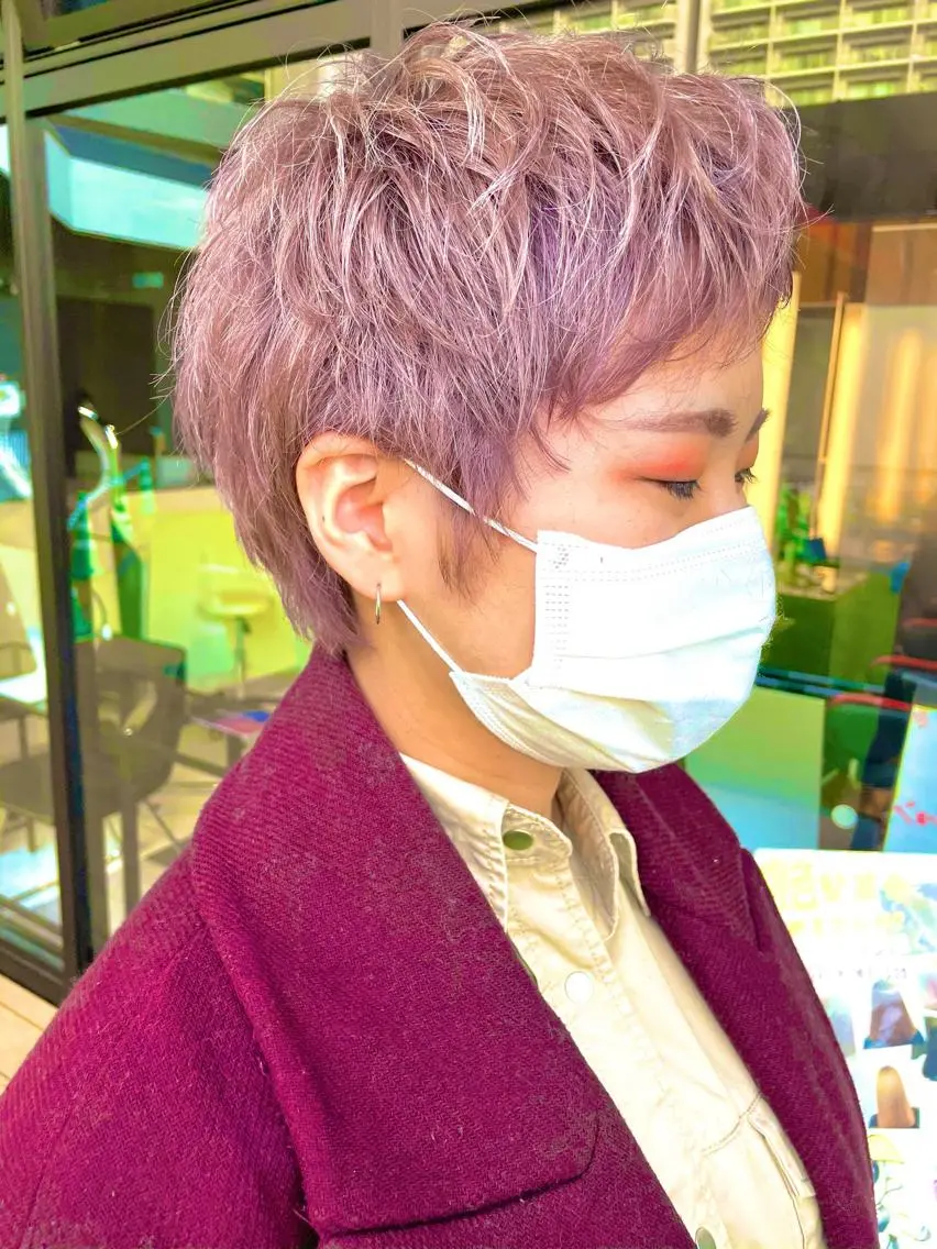 ショート ベリーショート ショートヘア メンズヘア特化 崎田 成人のヘアスタイル