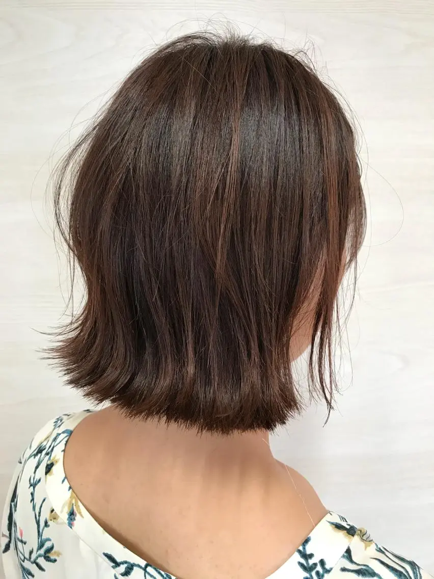 ショート 外ハネヘア 松本 俊樹のヘアスタイル