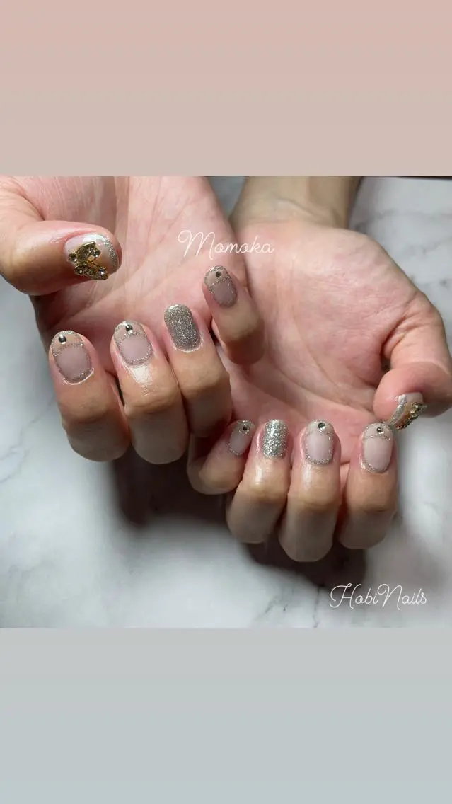 ネイル フラッシュネイル Momo nailsalonのネイルデザイン