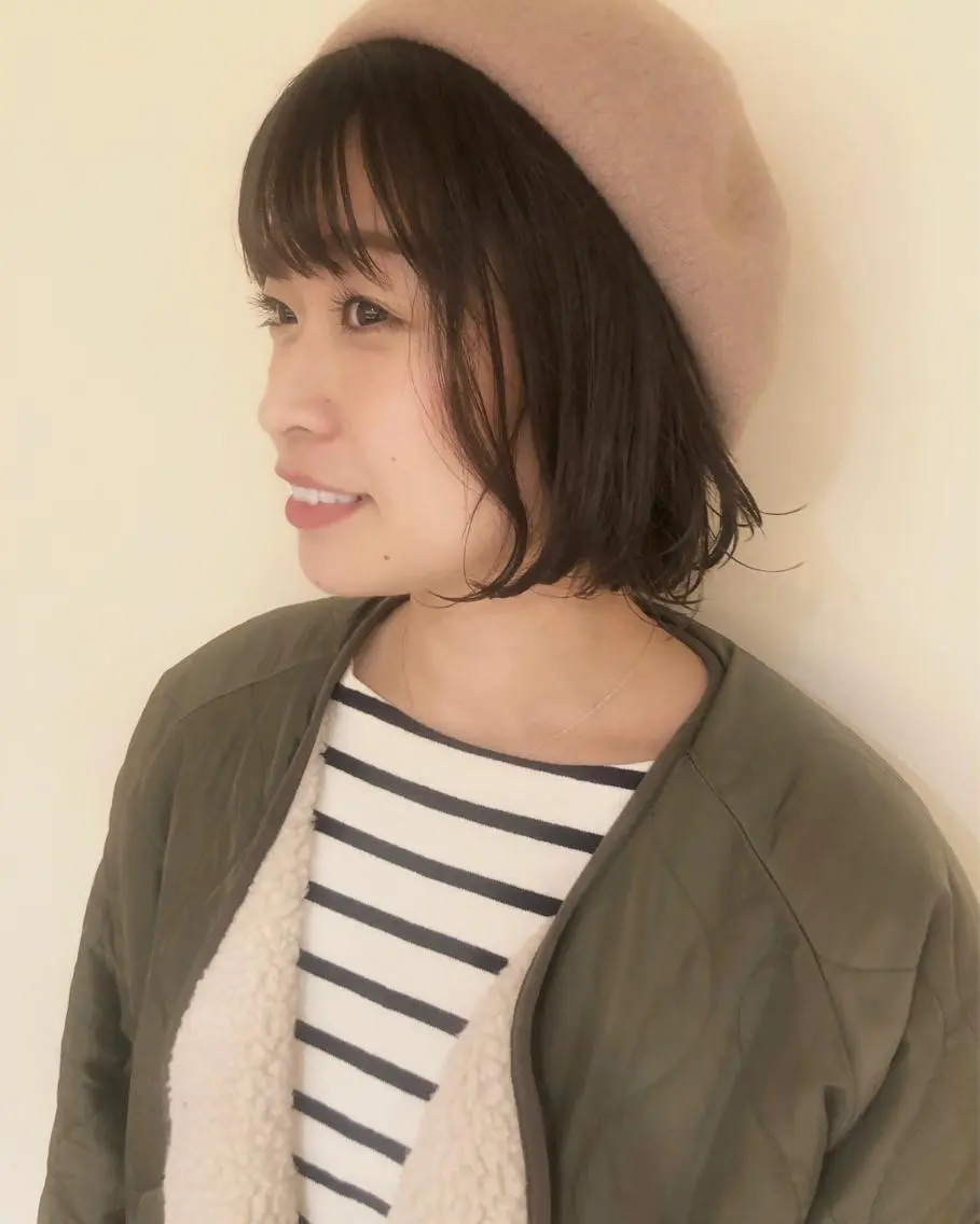 ショート カラー カット ヘアカラー マンツーマン半個室 tamuraのヘアスタイル
