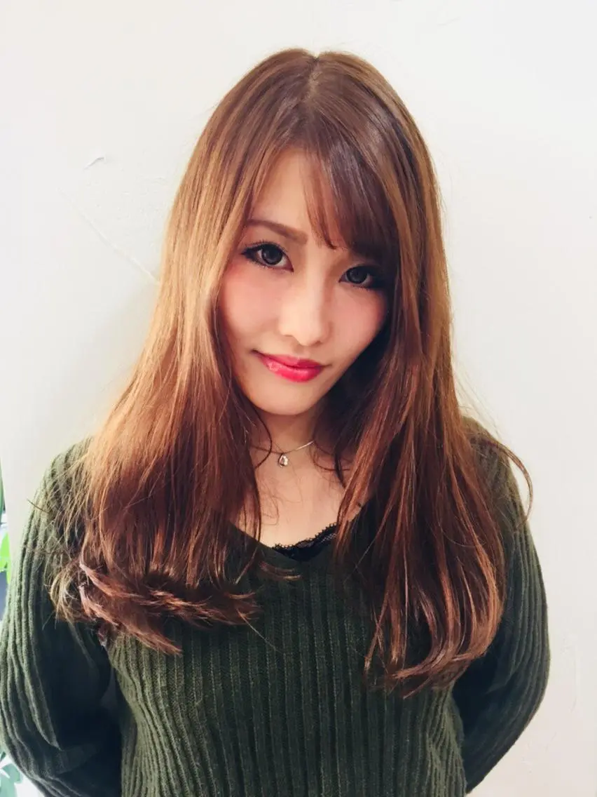 ロング カラー 船津武俊 フナツタケトシのヘアスタイル